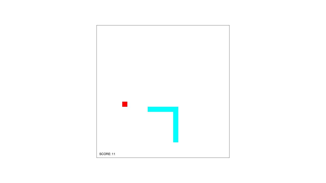 Snake Game - HTML5 Game Programming Tutorial [javascript]