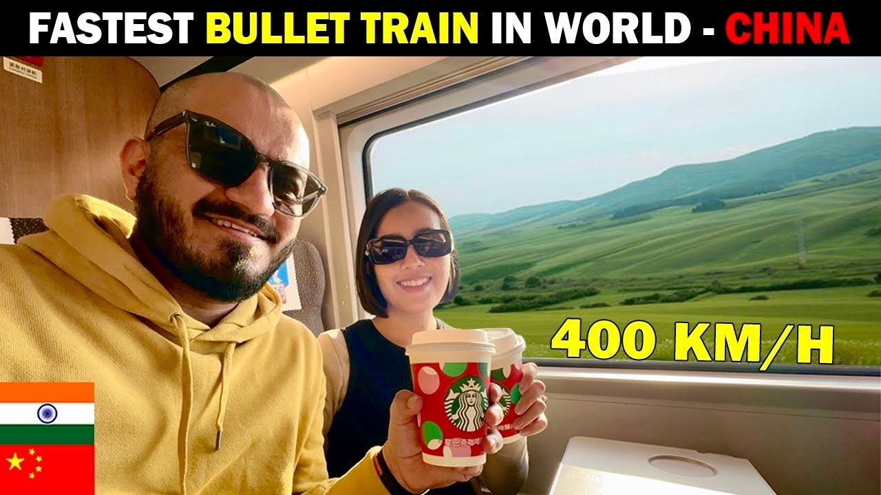 Bullet Train in China - 800 KM in 2 HOURS 🚅😱🇨🇳 (SHOCKING EXPERIENCE) China Vlog 06