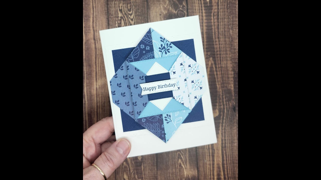Quilt Card- Stamp & Sip- January 23, 2026