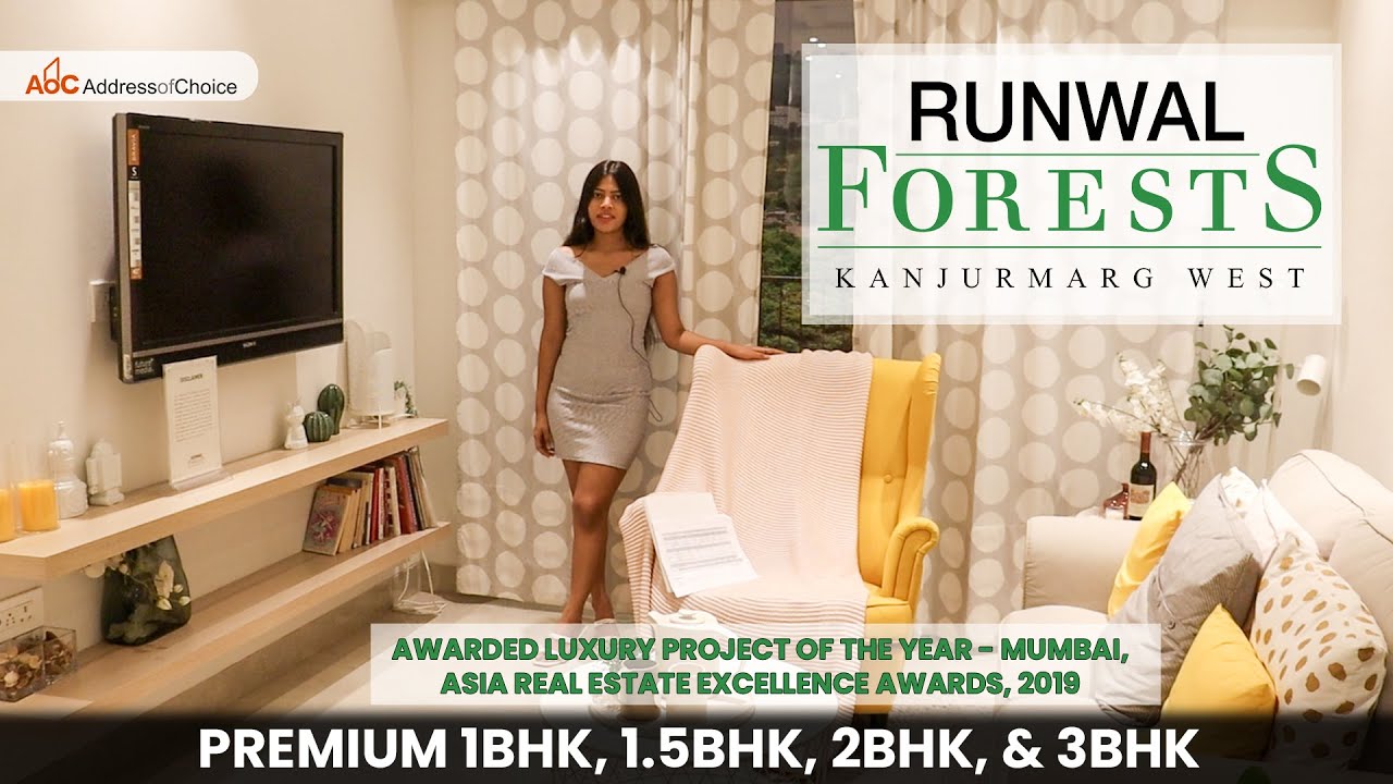 Runwal Forests (Lily, Tulip, Orchid) | Flats in Kanjurmarg West | Amenities, Location, Price & Sizes