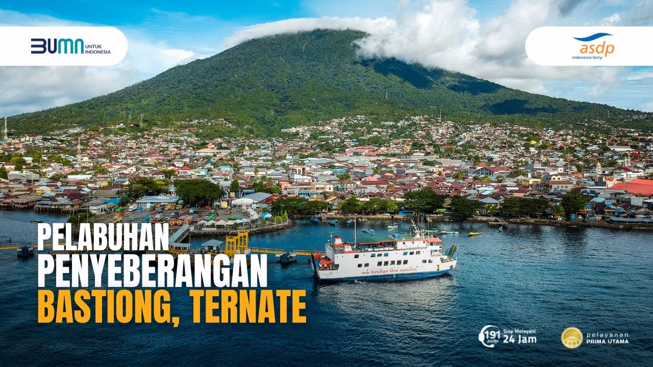 Pelabuhan Penyeberangan Bastiong, Ternate, Maluku Utara