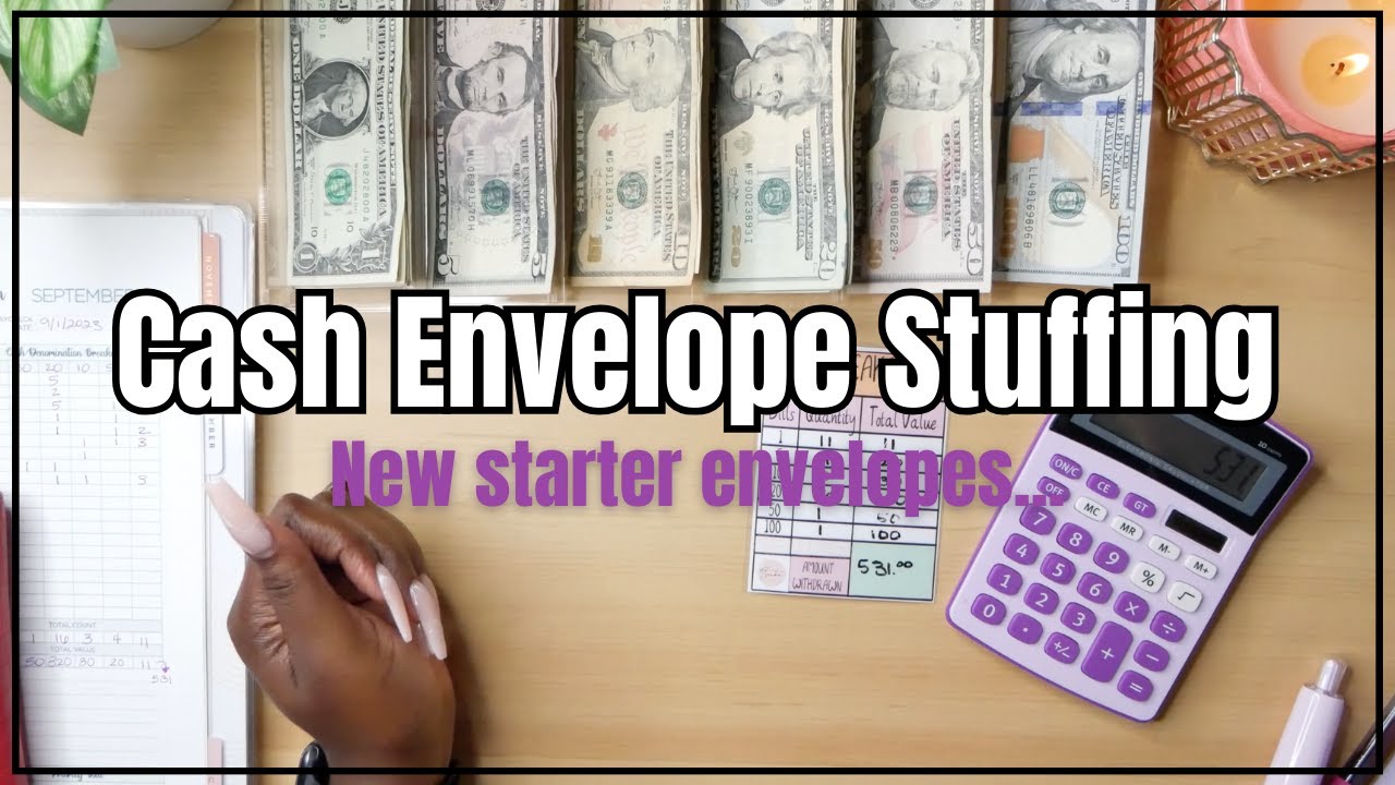 CASH ENVELOPE STUFFING | DAILY MONEY AND SINKING FUNDS | NEW ENVELOPES