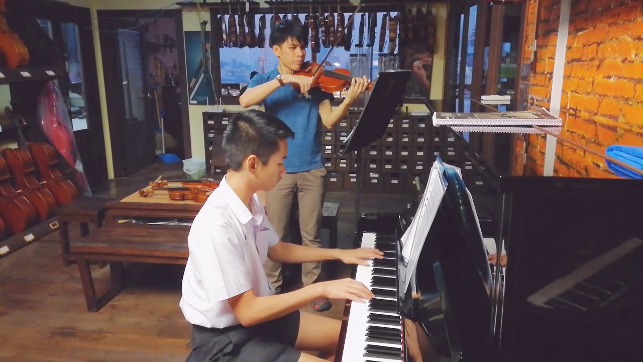 ลาวดำเนินทราย ไวโอลิน เปียโน (กมล & อัคคพนธ์)
