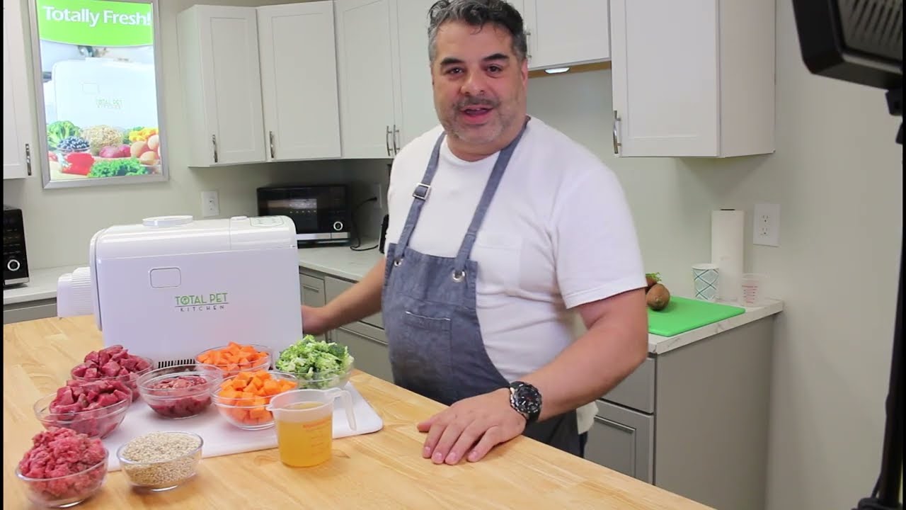 How To Make Beef Dog Food Using Total Pet Kitchen | Beef Recipe | For A Happy Healthy Pet