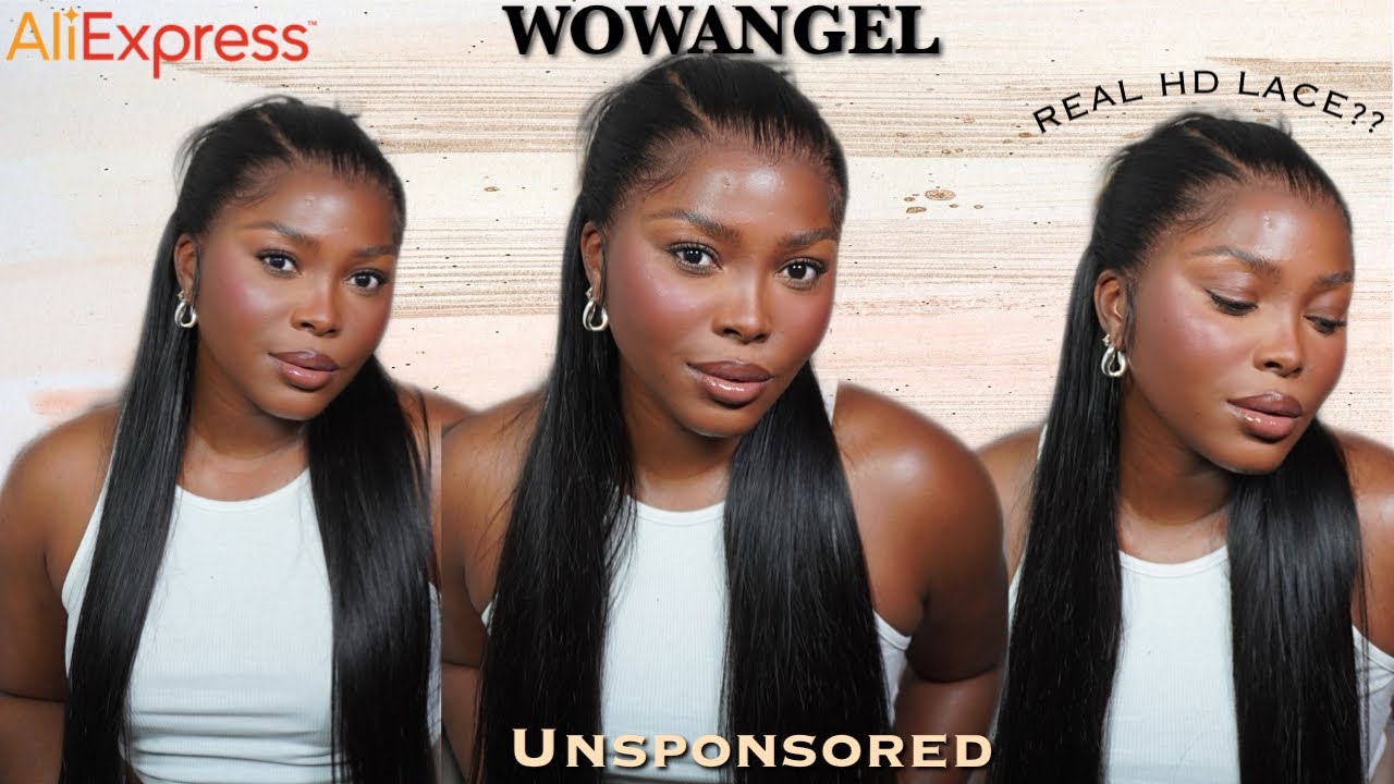 OMG!😱 HD LACE WIG FROM AN ALIEXPRESS VENDOR IS IT WORTH THE HYPE?| DETAILED WIG INSTALL |WOWANGEL