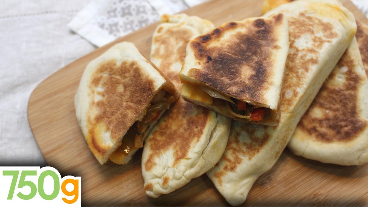 Recette de Crêpes Turques ou Gözlem farcies au poulet - 750g