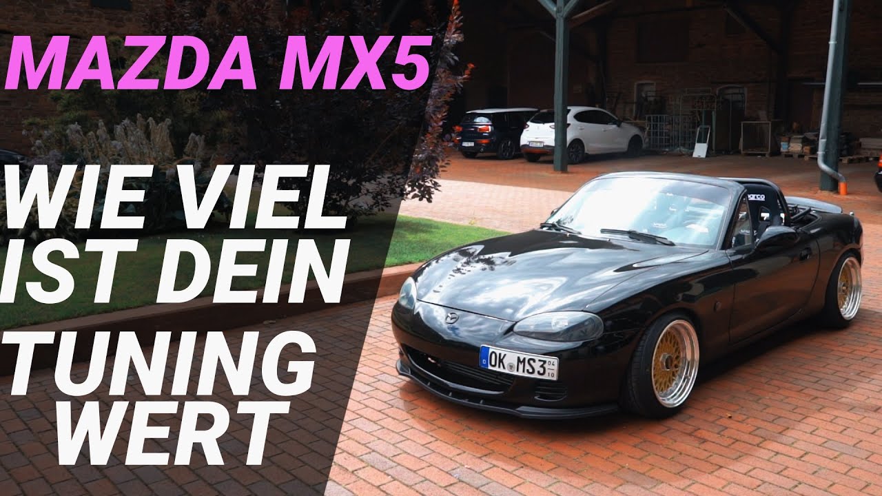 MAZDA MX5 TURBO WIE VIEL IST DEIN TUNING WERT?! der KFZ DRIPCHECK