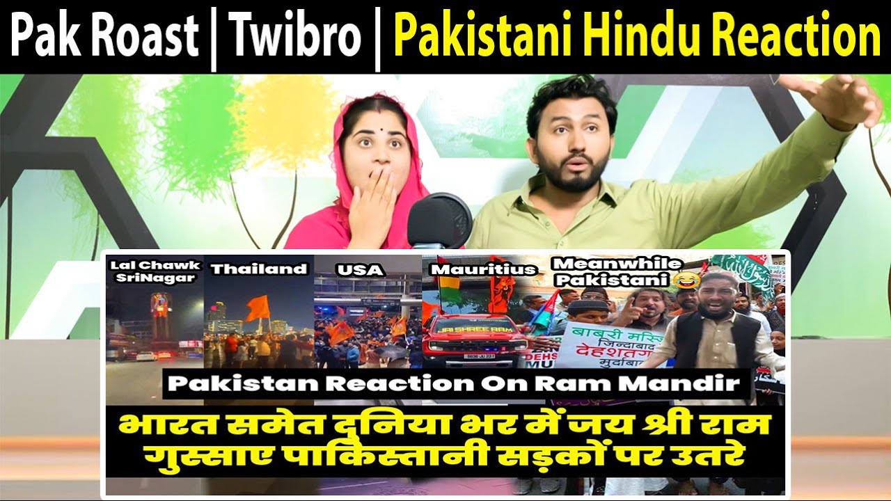 Jai Shri Ram in the whole world, Sulga Pak | Pakistan Roast | Pakistani Hindu Reactions