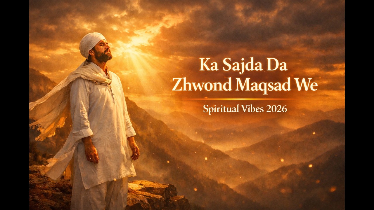 Ka Sajda Da Zhwond Maqsad We | Pashto Emotional Sufi Song 2026 | Spirtual Vibes