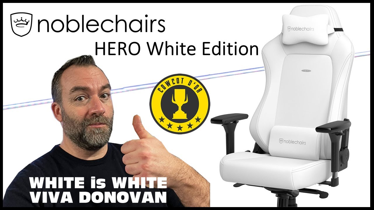 noblechairs Hero White Edition : White is White
