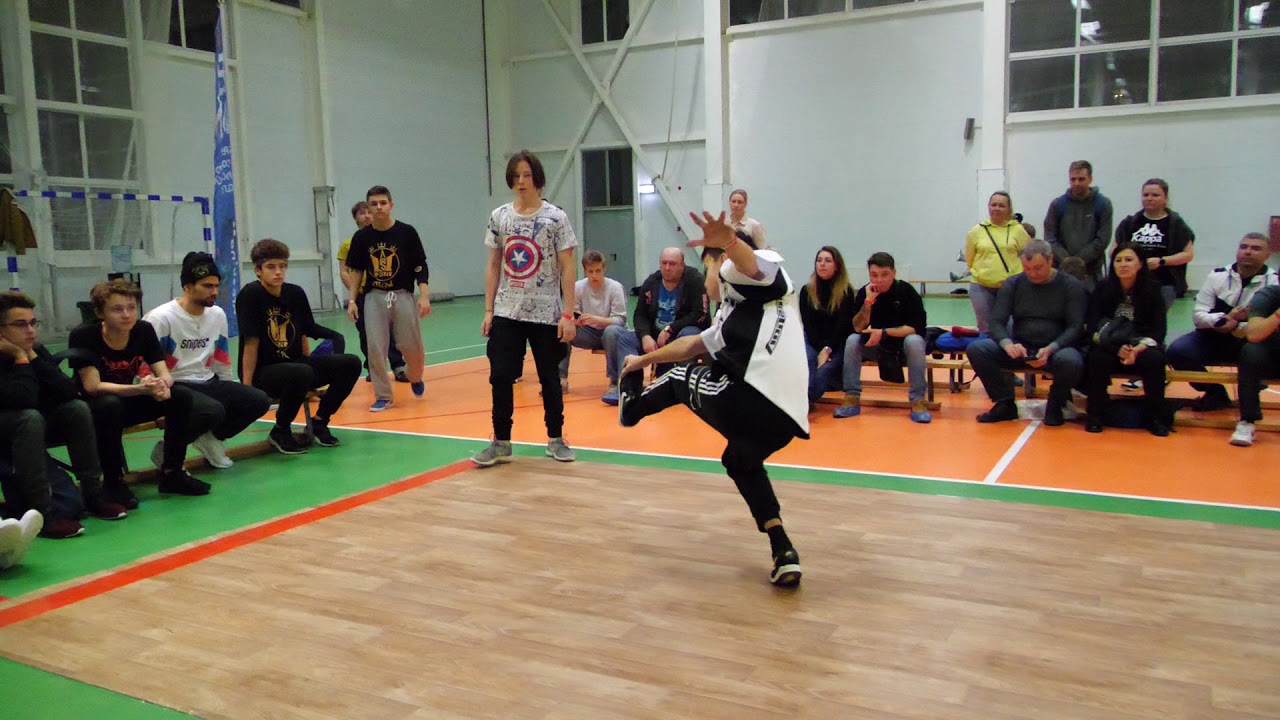 bboy пауэртур vs Абсулов top8 - брейкданс чемпионат г.Королев