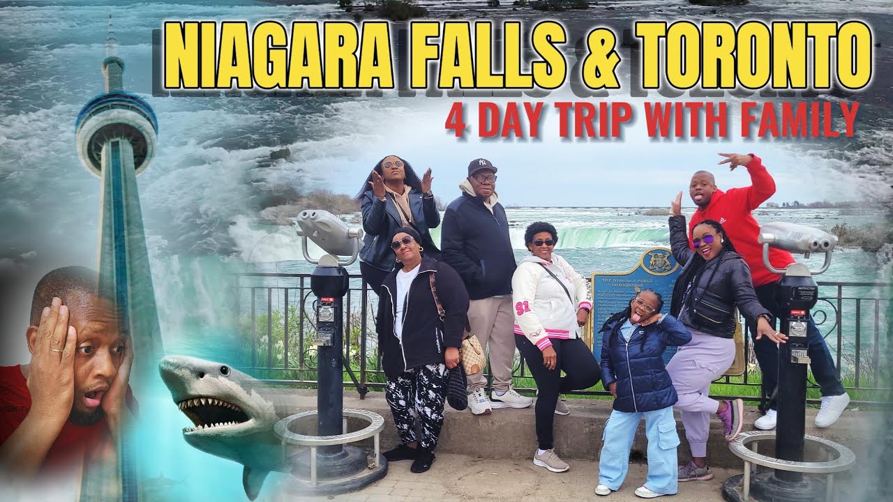 VLOG: Niagara Falls & Toronto 4 Day Family Trip