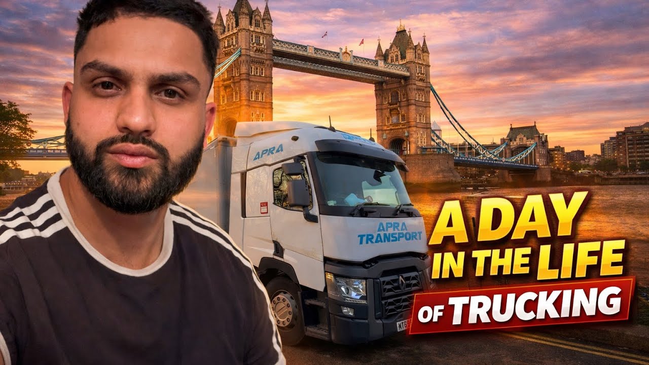 A day in the life of trucking In UK 🇬🇧