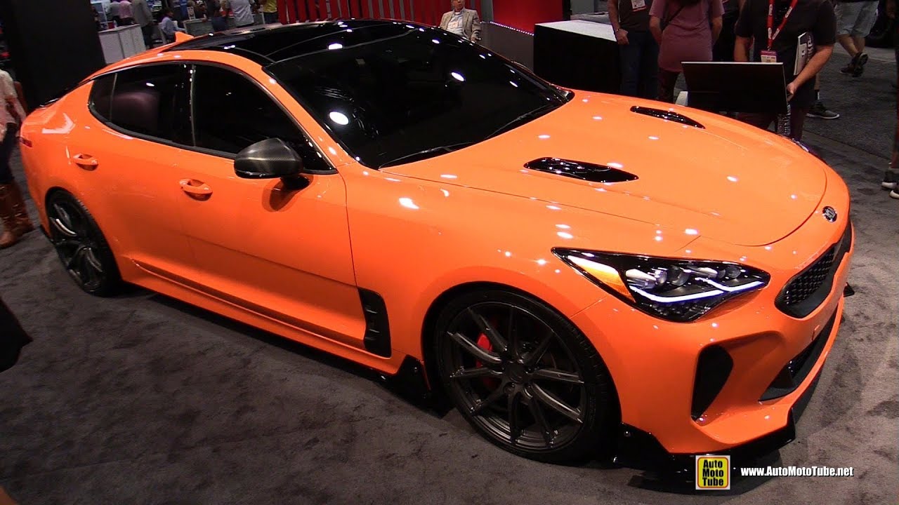 2018 KIA Stinger GT Customized - Exterior Walkaround - 2017 SEMA