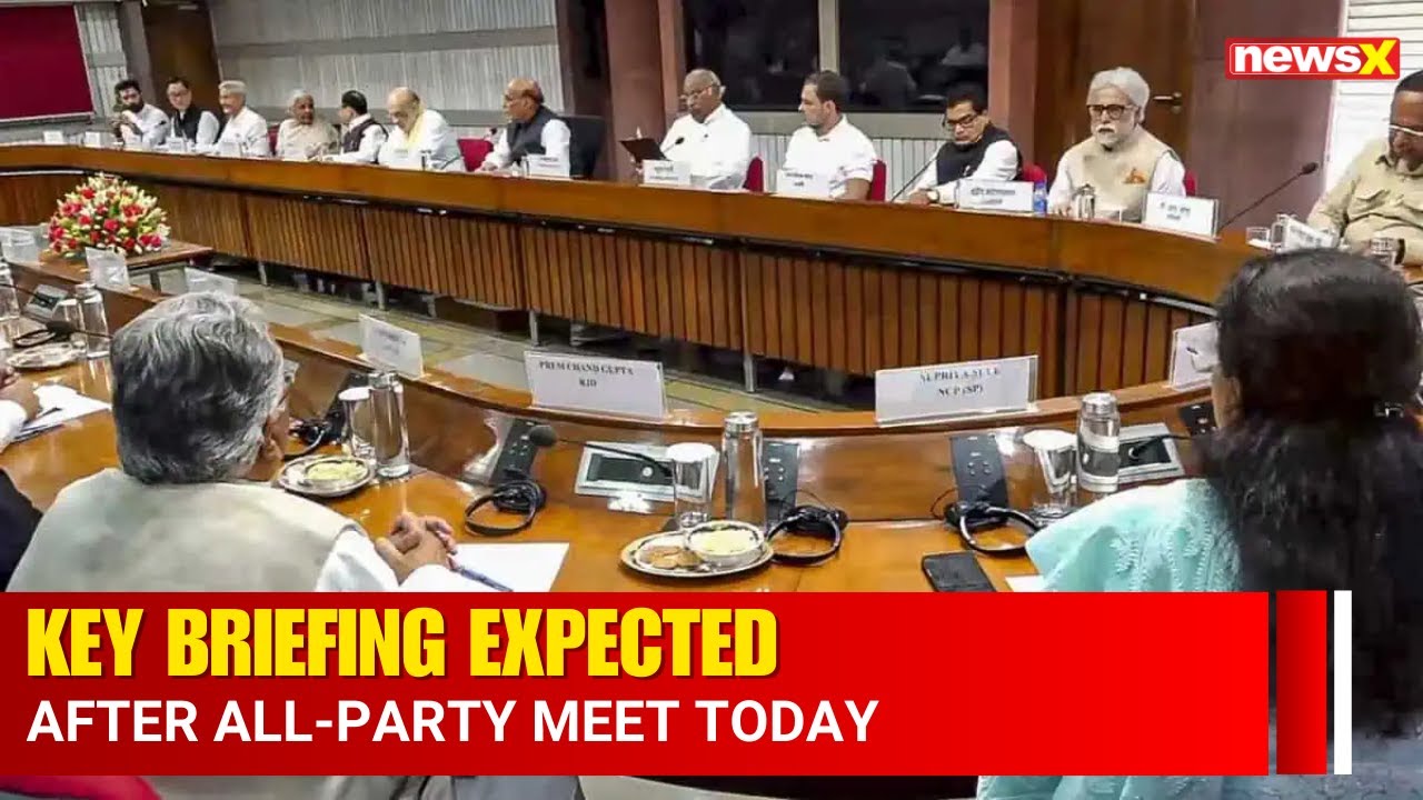 Crucial Briefing on Military Strikes to be Held Post All-Party Meet | All You Need to Know on NewsX