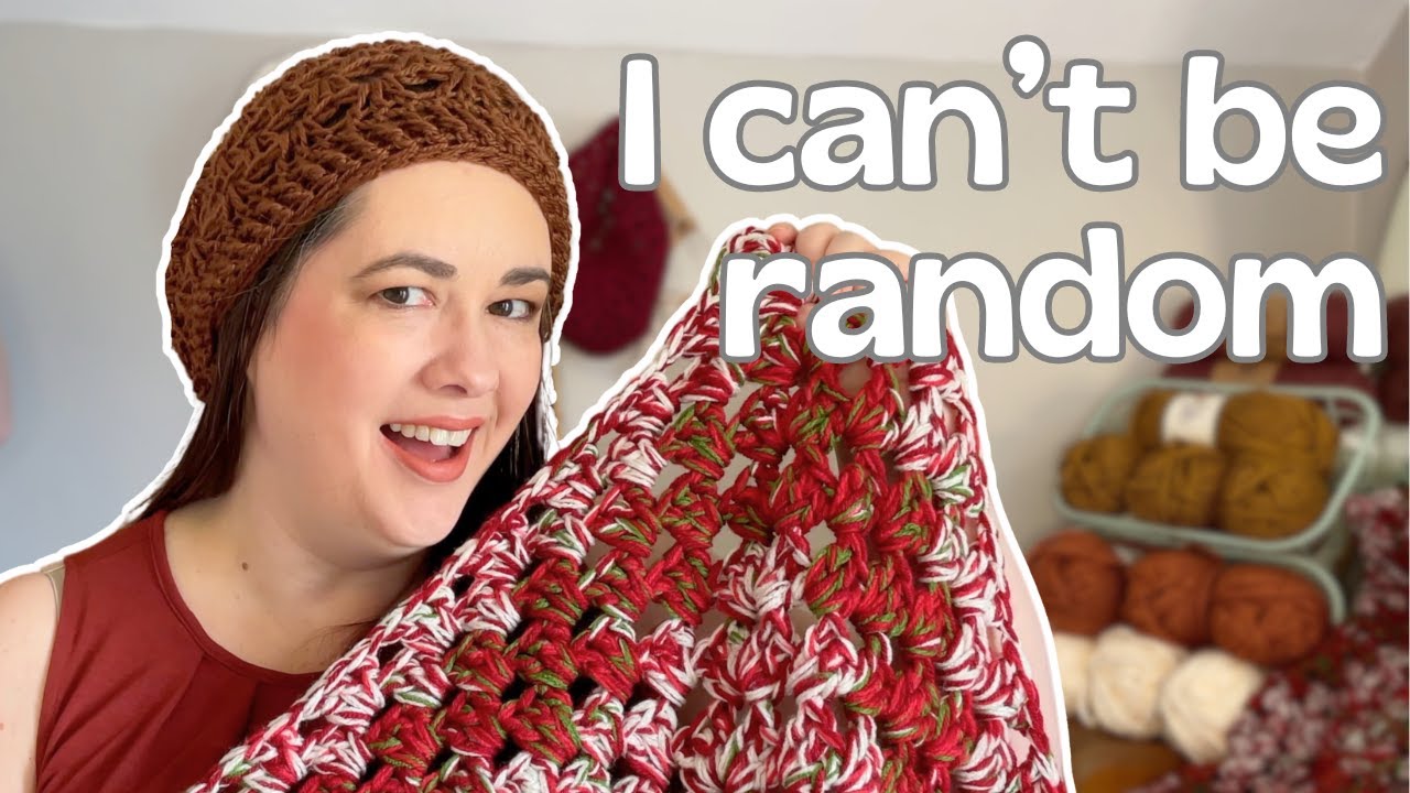 I'm Crocheting a Christmas Scrapghan