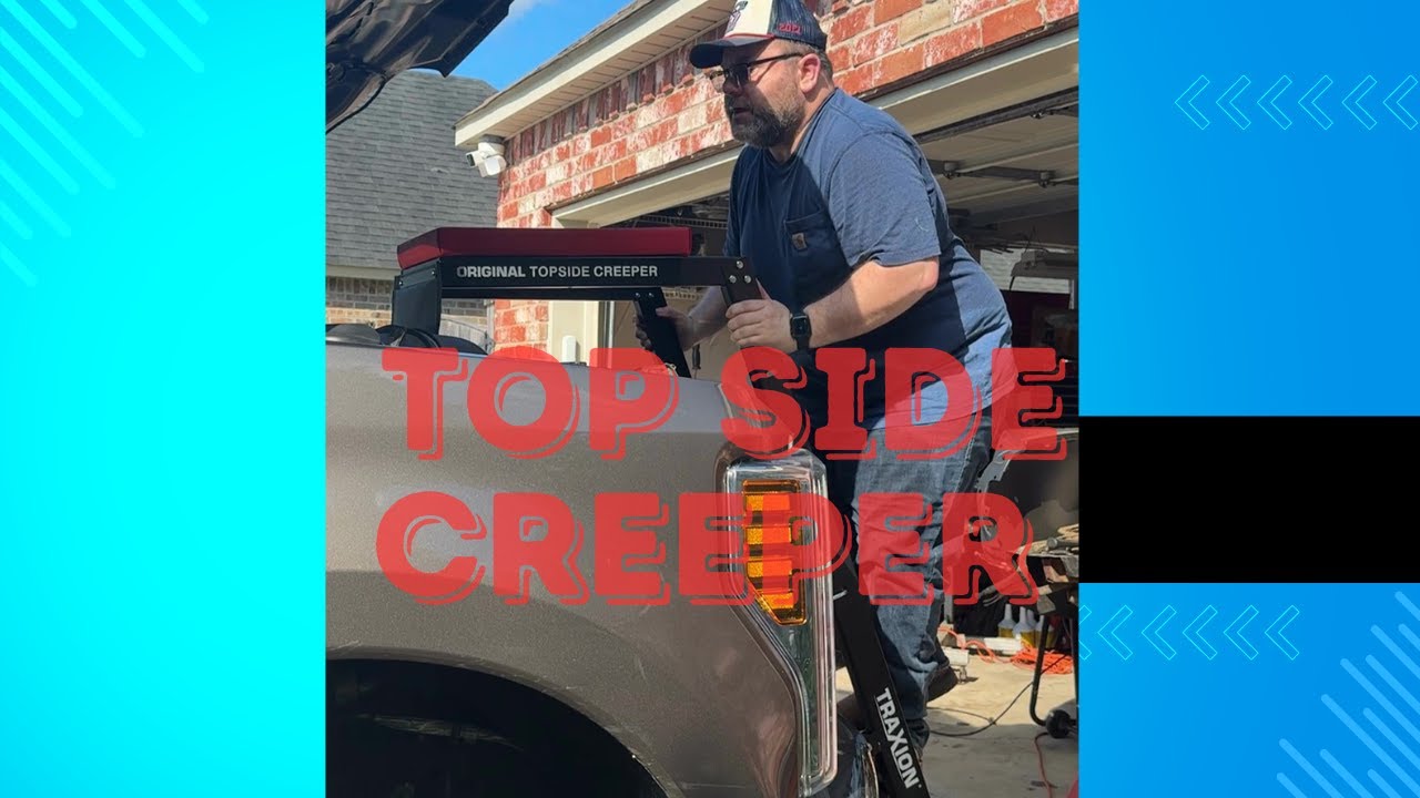 Traxion Topside Automotive Creeper - Open and Assembly