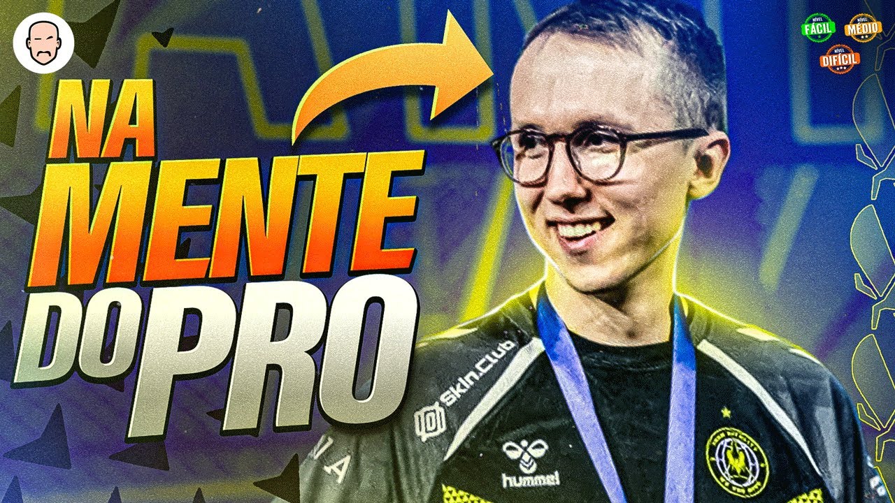 ELE &Eacute; TOP 3 e um dos jogadores mais INTELIGENTES do PLANETA!