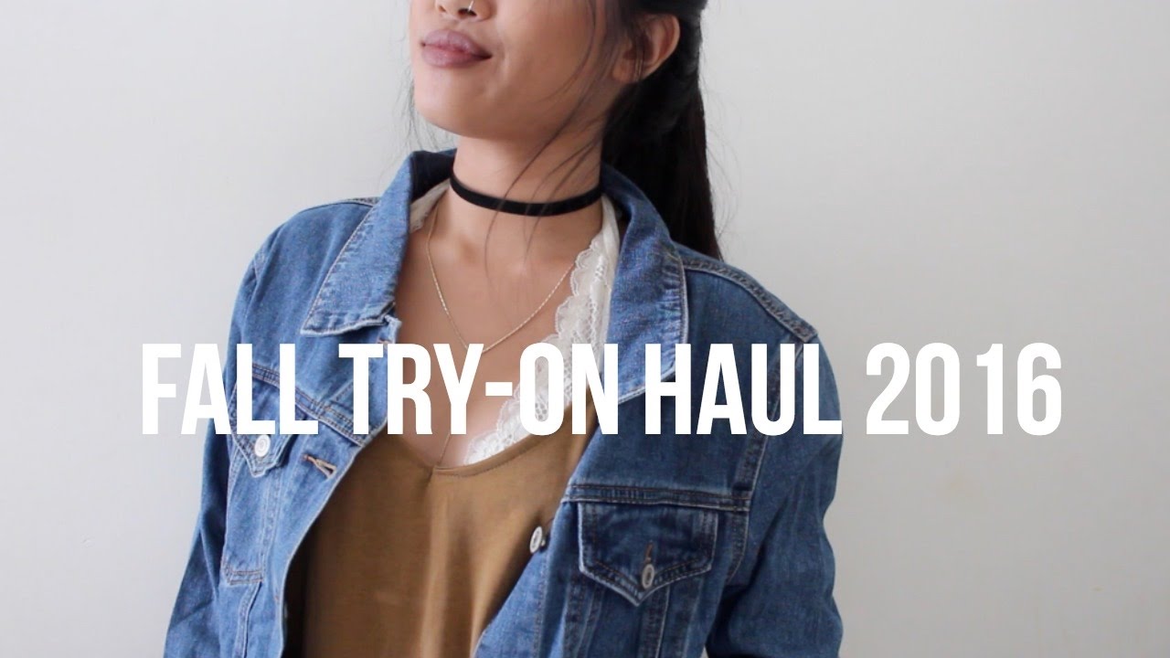 Fall Try-On Haul | Brandy Melville, Forever 21, Pacsun