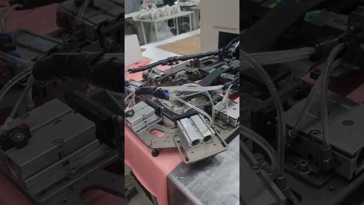 Automation machine  sewing process ( More productivity and efficiency)