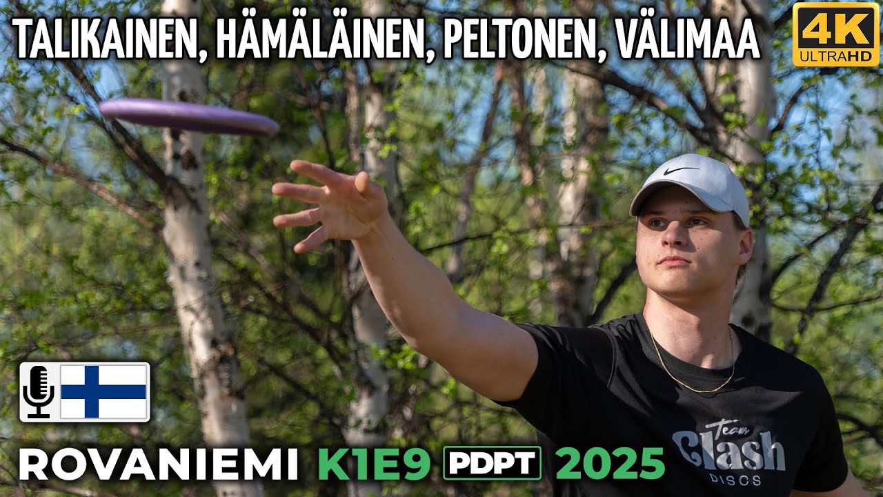 Rovaniemi K1E9 Pro Tour 2025, Teemu Talikainen, Lauri Hämäläinen, Joni Peltonen, Leevi Välimaa, PDPT