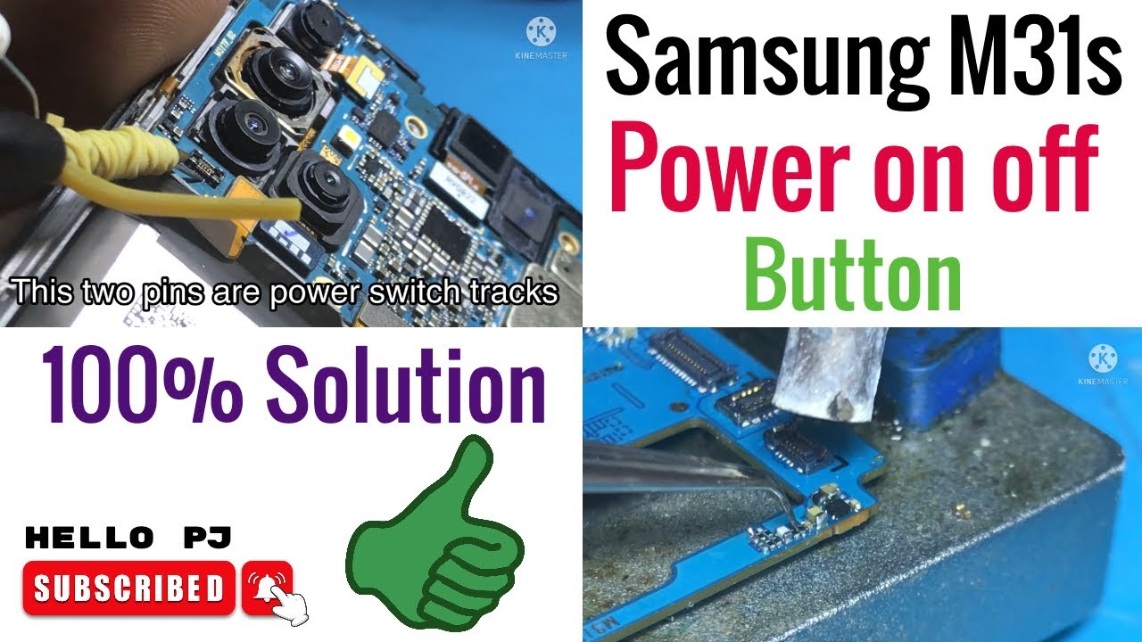 Samsung M31s Power Button Not Working 100% Solution