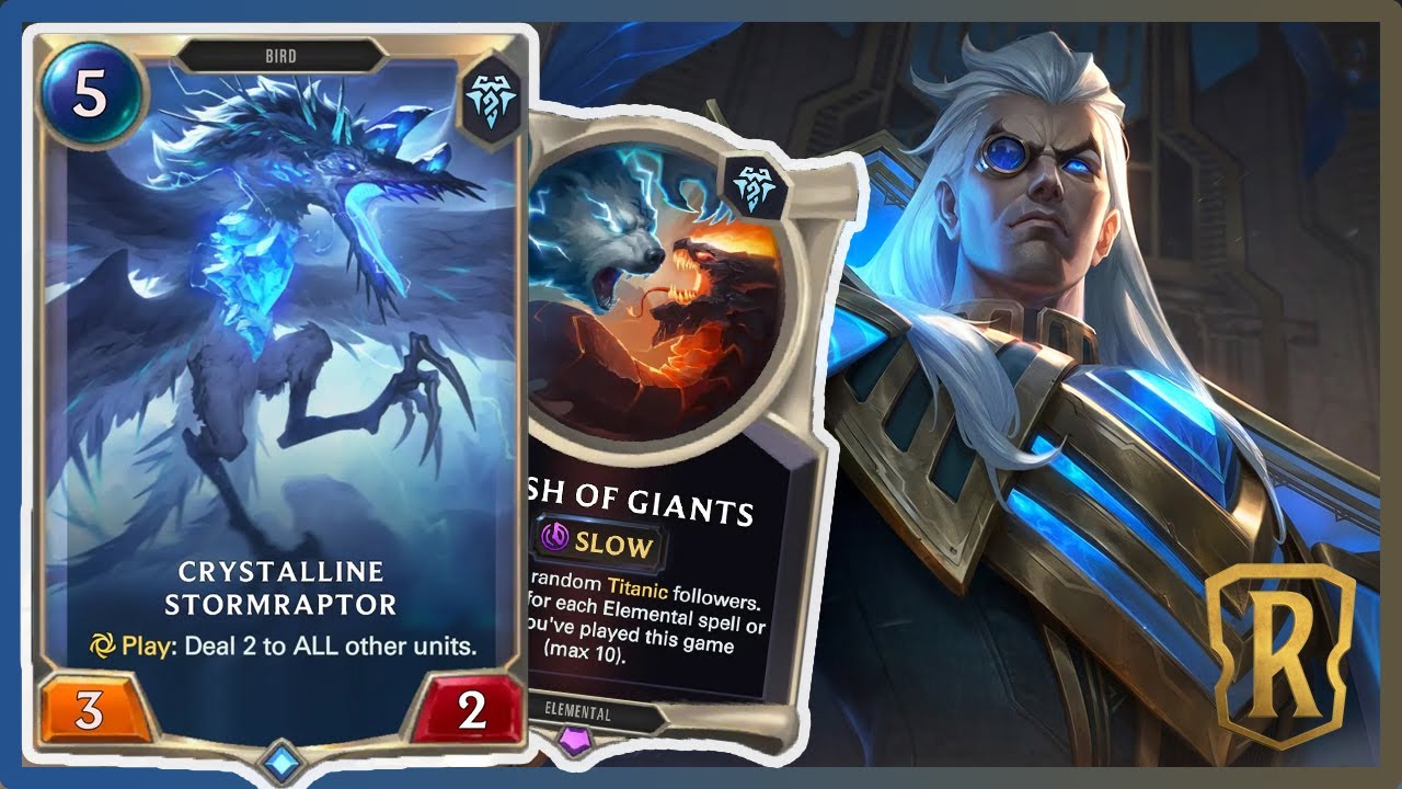 THE THUNDER CROW!! | Legends of Runeterra
