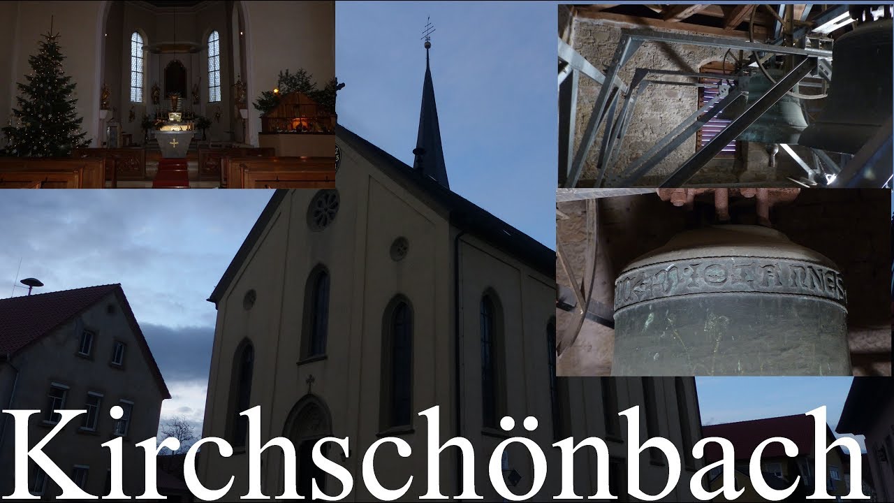 Kirchschönbach (KT) Die Glocken von Sankt Jakobus (Turmaufnahme)