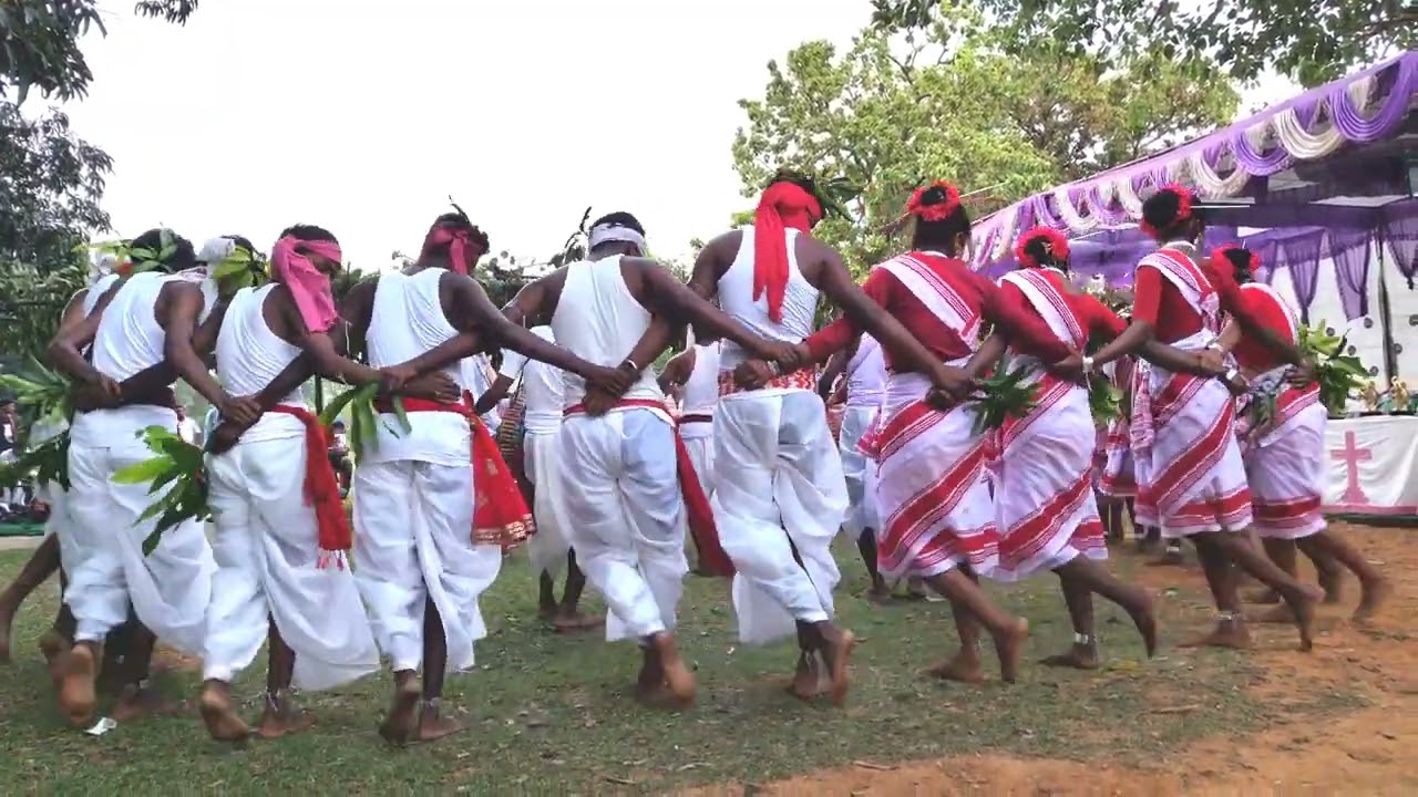 N.W.G.E.L Church Jhirpani Parish/ 20th Yuva Sammelan 2023 / Lathikata Mandli Sanskritik Dance
