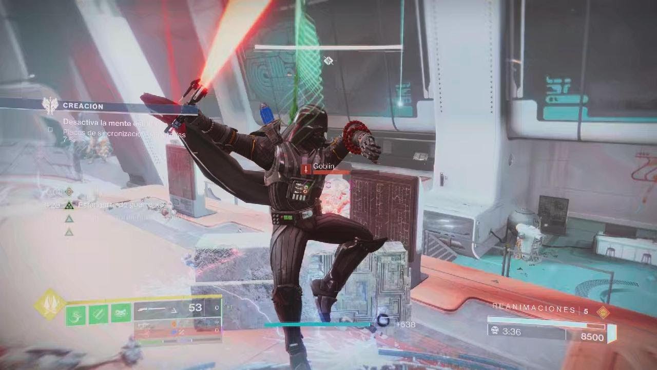 Darth Vader en Destiny JAJAJA