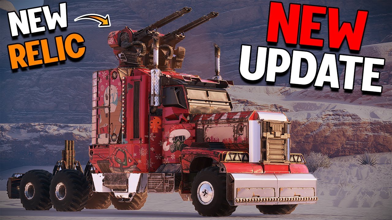 Рождественское обновление Crossout уже здесь + новая автопушка Relic (исправлено)