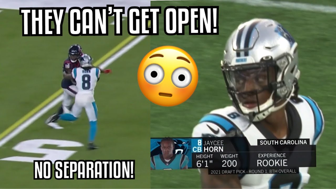 Jaycee Horn &lsquo;LOCKING DOWN&rsquo; The NFL 🔥 FUTURE STAR! Jaycee Horn Rookie Year Highlights (2021)