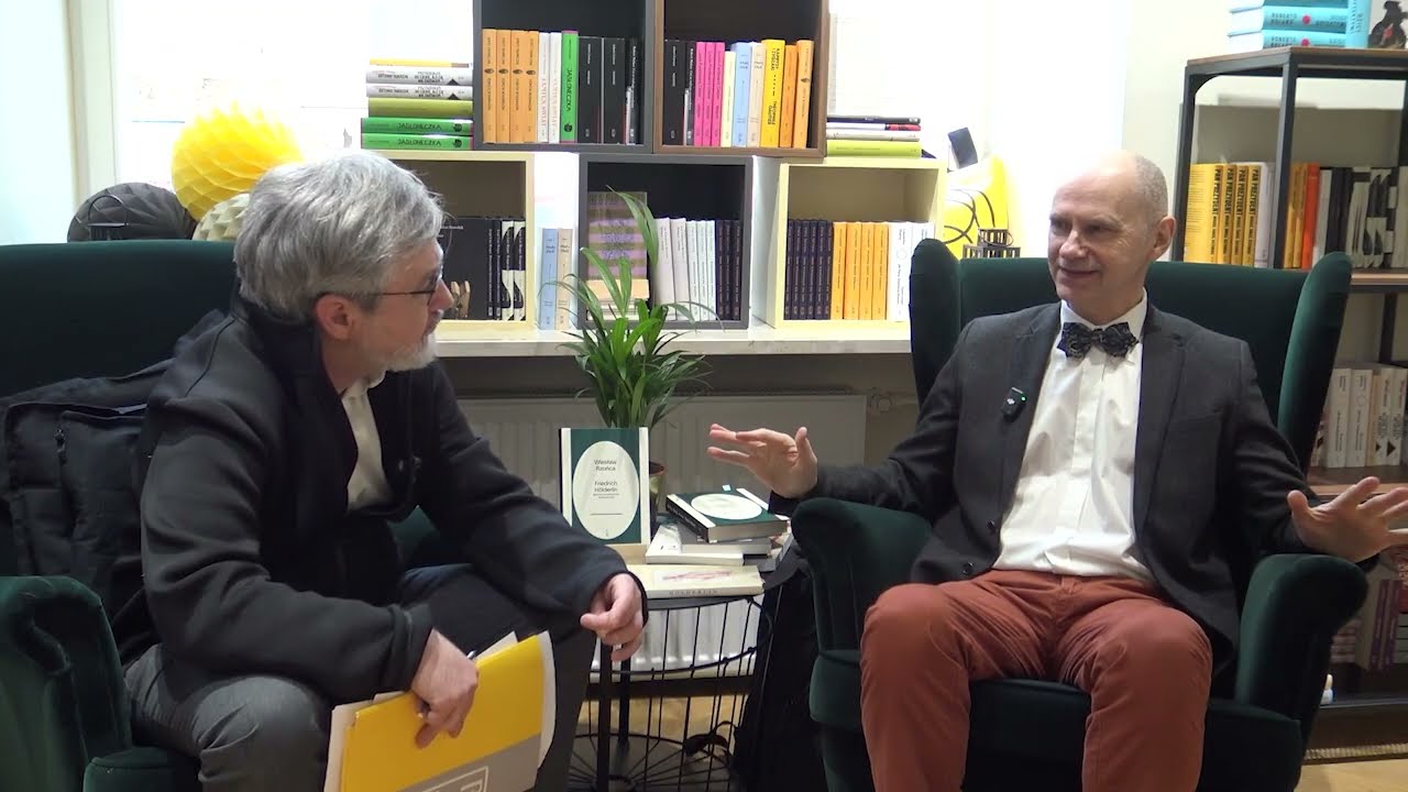 Rozmowy na piętrze: „Friedrich Hölderlin – geniusz romantycznej dekonstrukcji” Wiesława Rzońcy