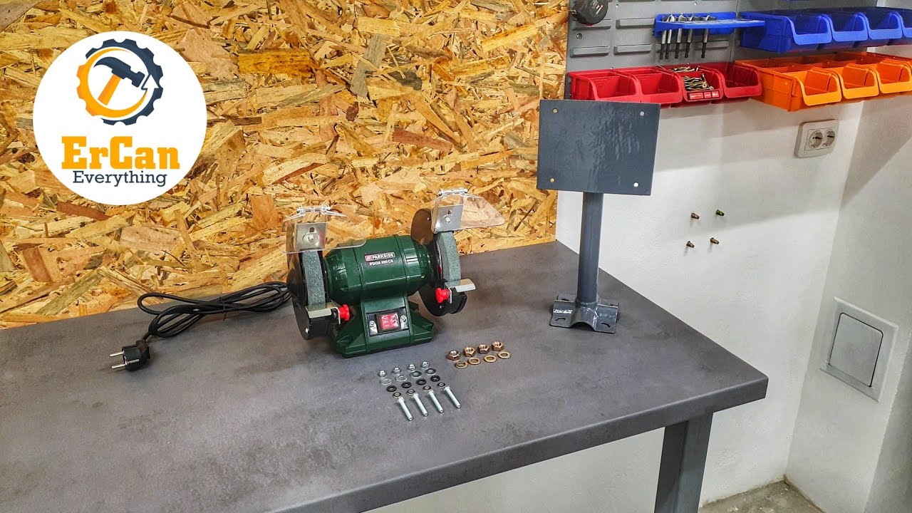 PARKSIDE Double Bench Grinder PDOS 200 C2 Wall Mount @ErCanEverything