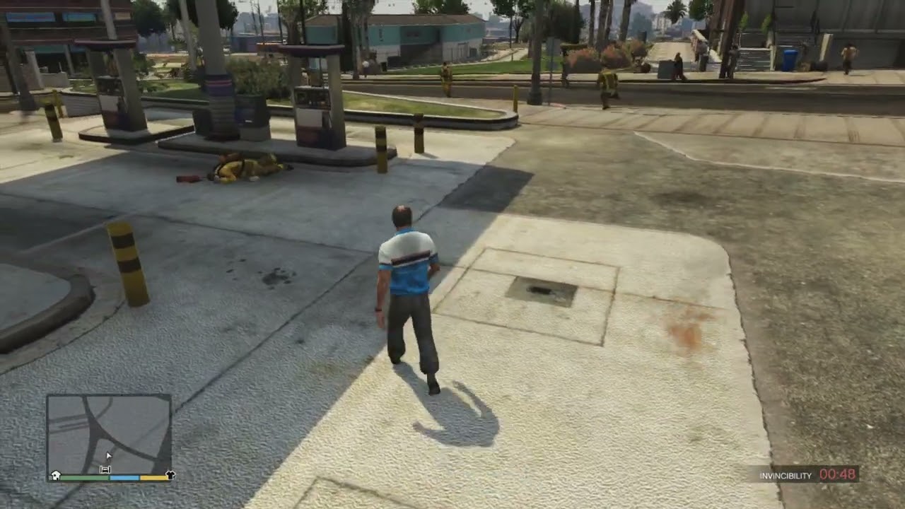 GTA V kkangpae kills firefighter part 1