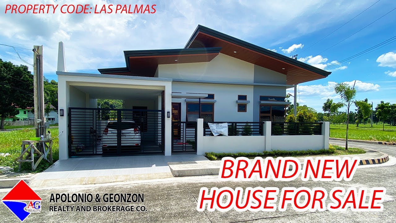Beautiful Brand New 2 Bedrooms Bungalow House For Sale at Las Palmas, Davao City