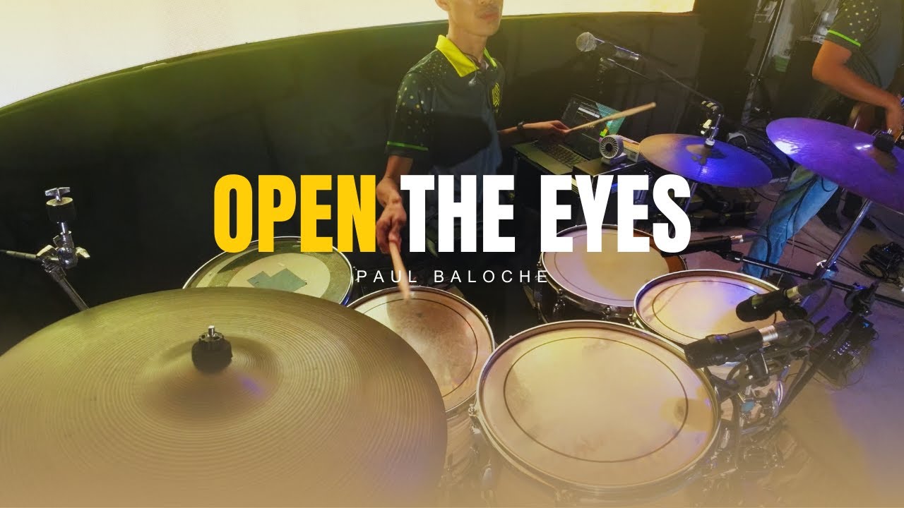 Open the Eyes of My Heart, Lord - Paul Baloche | Drum Cam