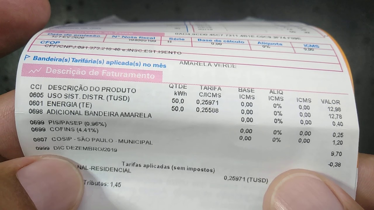 -VOCÊ CONHECE A SUA CONTA DE ENERGIA ELÉTRICA?