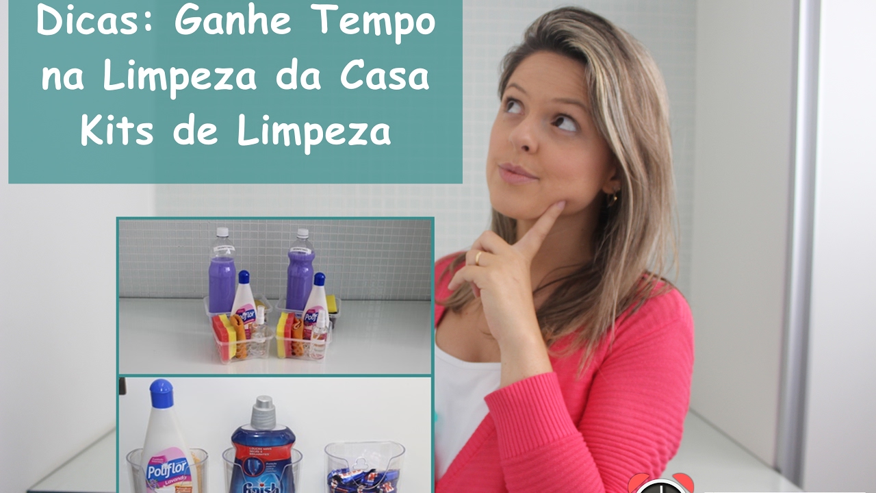 Dicas para Agilizar a Limpeza da Casa - Kits de Limpeza -Das 8 às 18h
