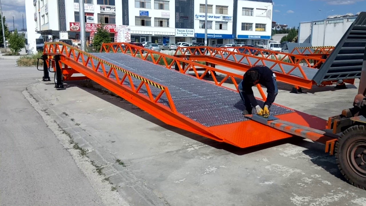 Portable Yard Ramp ( Mobile Loading Ramp )