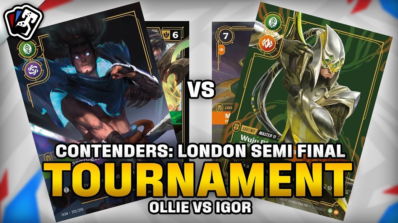 Riftlab Contenders – SEMI FINAL: YASUO vs Aurora MASTER YI | London Riftbound Tournament