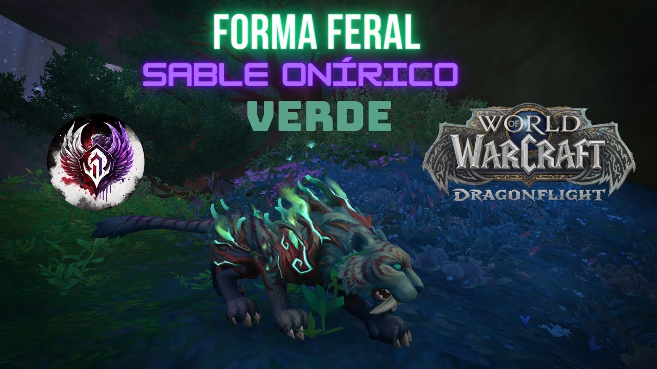 COMO CONSEGUIR LA FORMA DE SABLE ONÍRICO VERDE - World of Warcraft Dragonflight