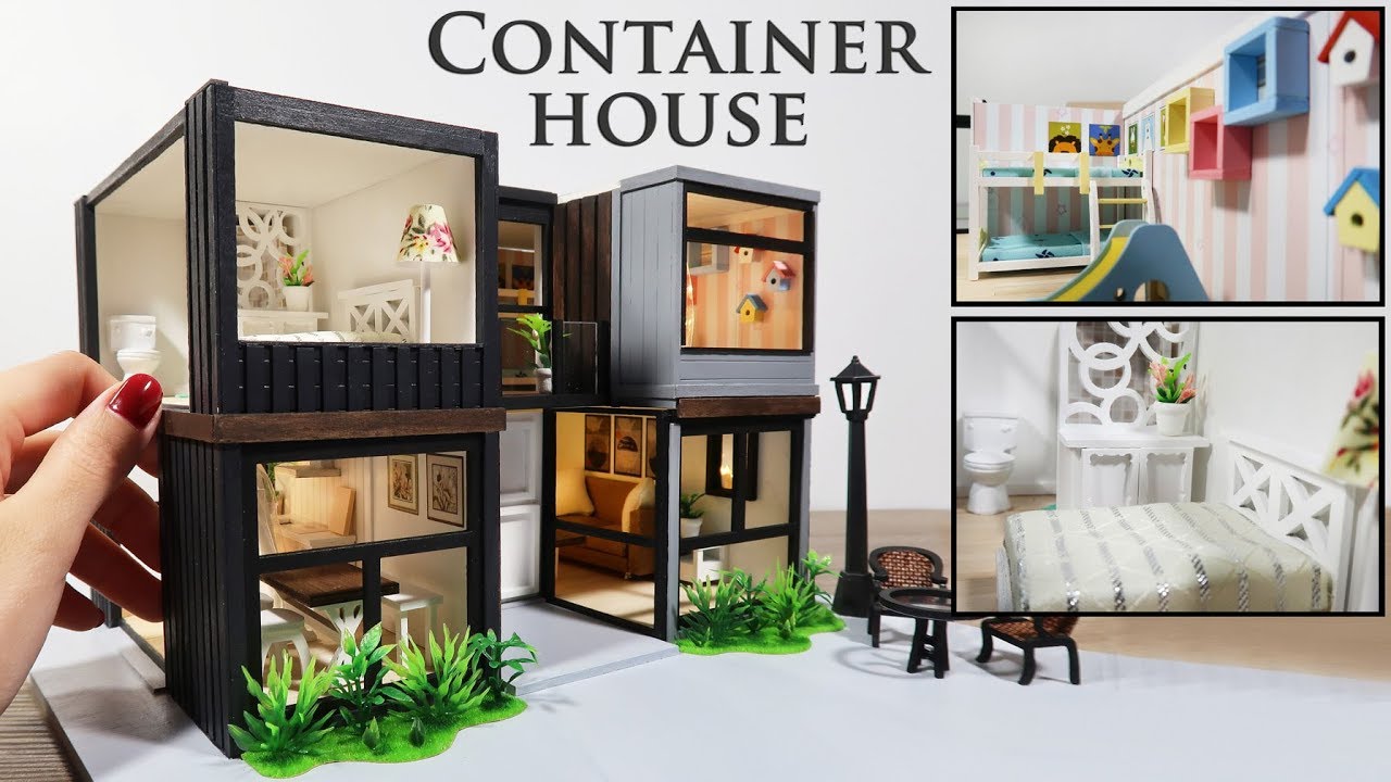 DIY Miniature - Modern Container House