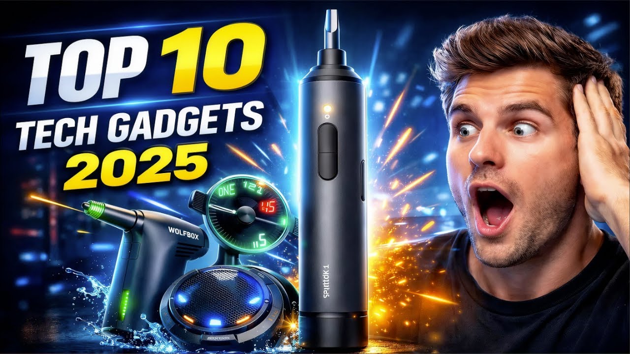 Top 10 Amazon Tech Gadgets of 2025 🤯 These Will Change Your Daily Life!