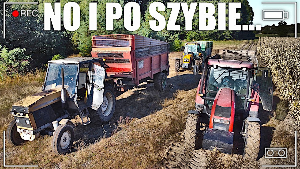 ☆No i po SZYBIE ☆Kukurydza z Najlepszą Ekipą☆ [Zetor Renault Ursus Claas Pronar Belarus] /Agro Łuby/