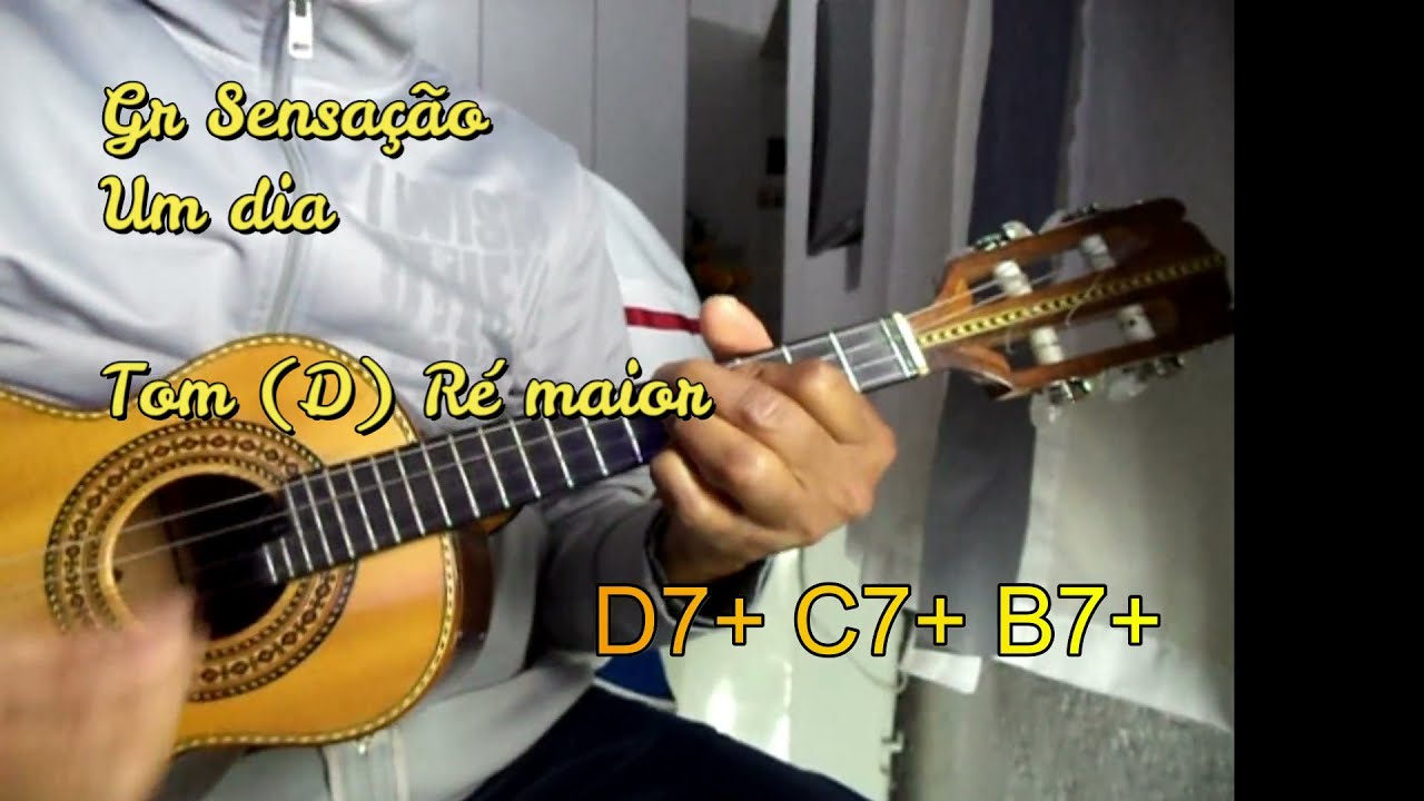 Tocando cavaquinho,Gr Sensação e Arlindo Cruz,Um dia/COM CIFRAS