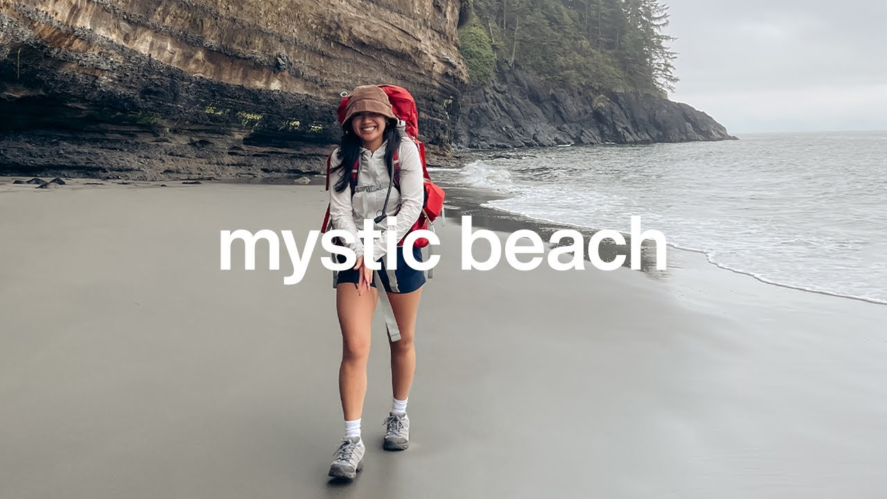 where to camp on vancouver island: mystic beach, juan de fuca trail