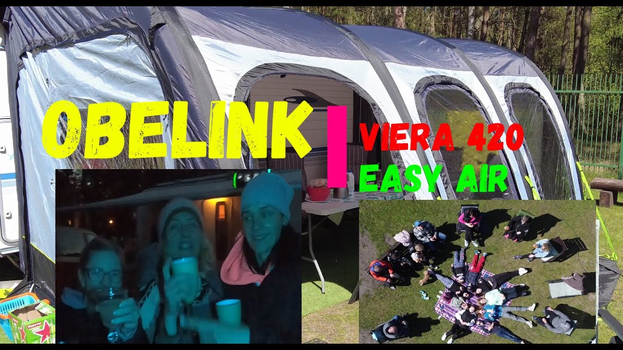Camping MORSKI. Czy w chłodne wieczory sprawdził się pompowany przedsionek? (vlog #91)