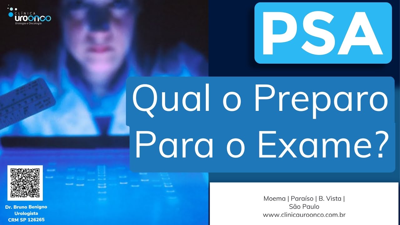 Qual o Preparo para fazer Exame de PSA?