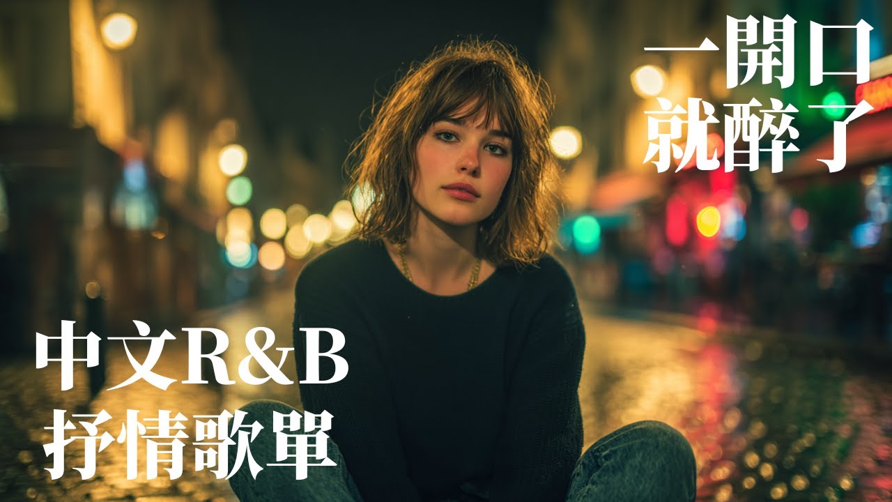 【中文R&B歌單】🎧半夜刷手機聽到這首，心跳突然停了幾秒 😭｜一定要聽｜工作/學習/夜間散步背景音樂BGM｜Rapper唱情歌慎入